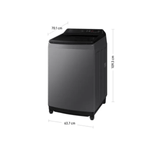 Lavadora SAMSUNG Carga Superior 19KG Gris Oscuro EcoBubble WA19CG6441BDPE-1736443723082