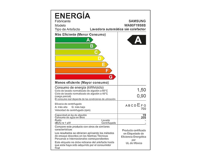 Lavadora AI Wash Ecobubble™ 19kg-1750702637354